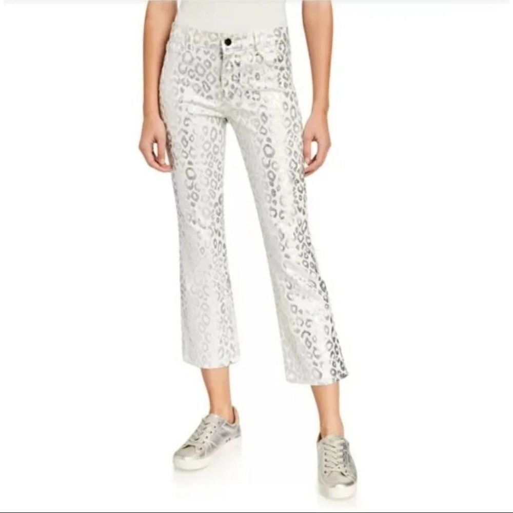 J Brand Selena Mid-Rise Crop Boot Jeans (size 31)